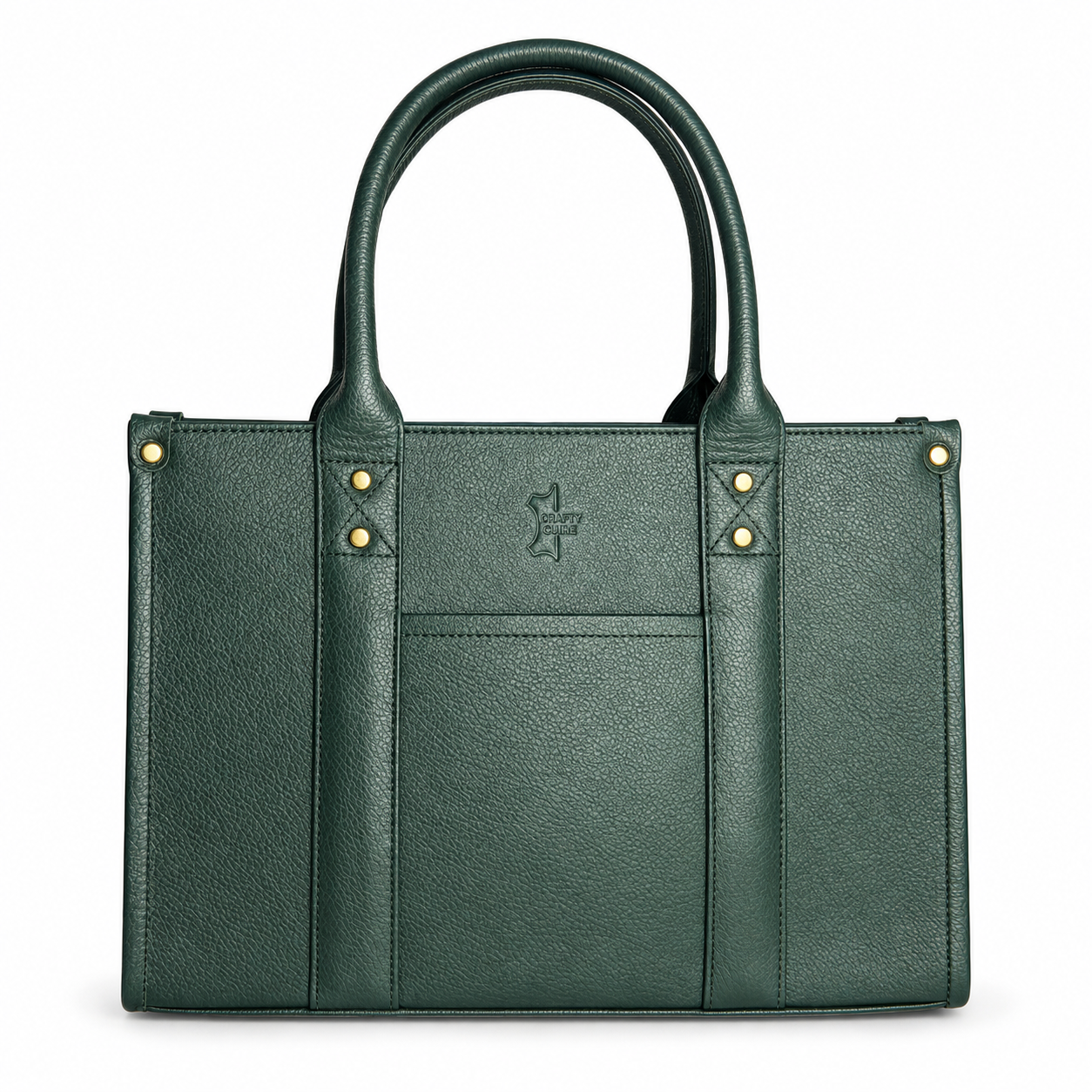 Luxury Patchwork Leather Handbag – Multicolor Genuine Leather by Crafty Cure