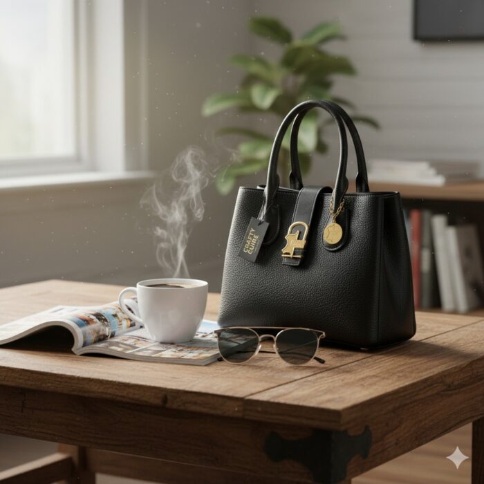 Luxury Genuine Leather Handbag for Women – Premium Stylish Shoulder & Tote Bag for Everyday Elegance - Image 6
