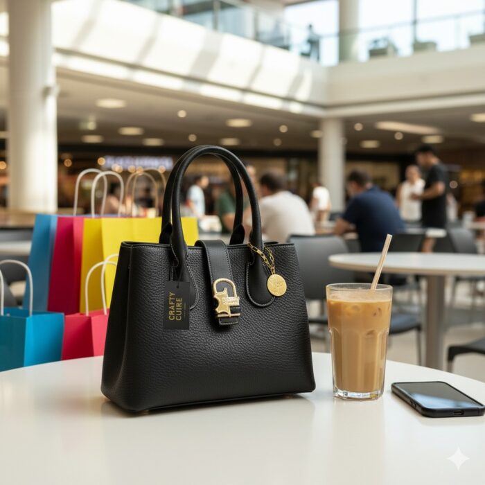 Luxury Genuine Leather Handbag for Women – Premium Stylish Shoulder & Tote Bag for Everyday Elegance - Image 5